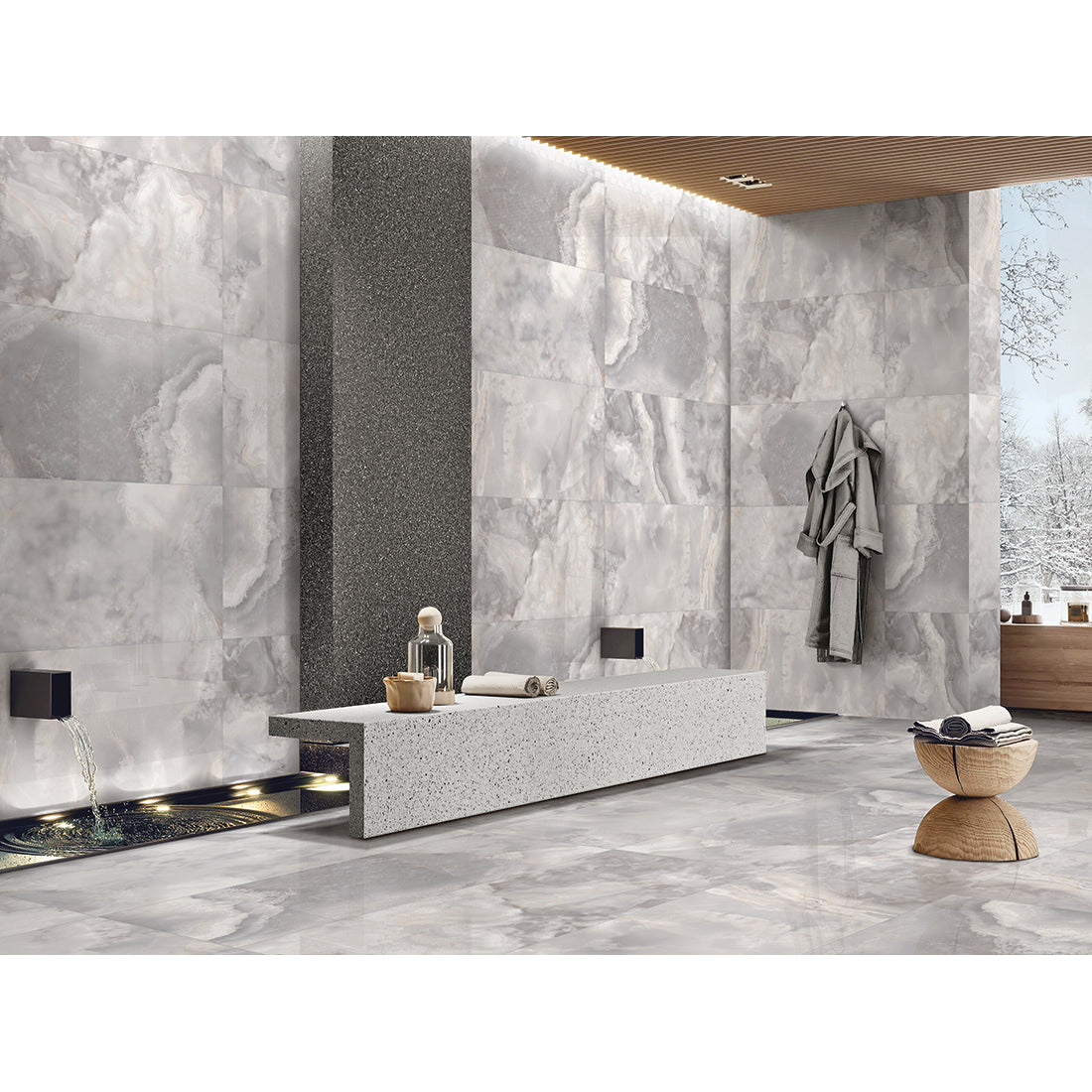 Cloud Grey Porcelain Gloss tiles, 60cm x 120cm tiles, my tile store UK burton showroom, wall and floor tiles available cheap prices UK delivery